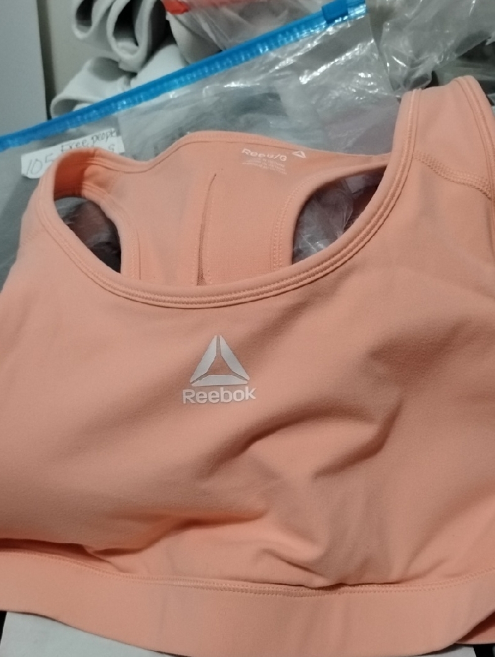 Reebok Women's Light Pink‎ Sports Bra